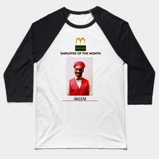 Employee of the Month Prince Akeem Baseball T-Shirt